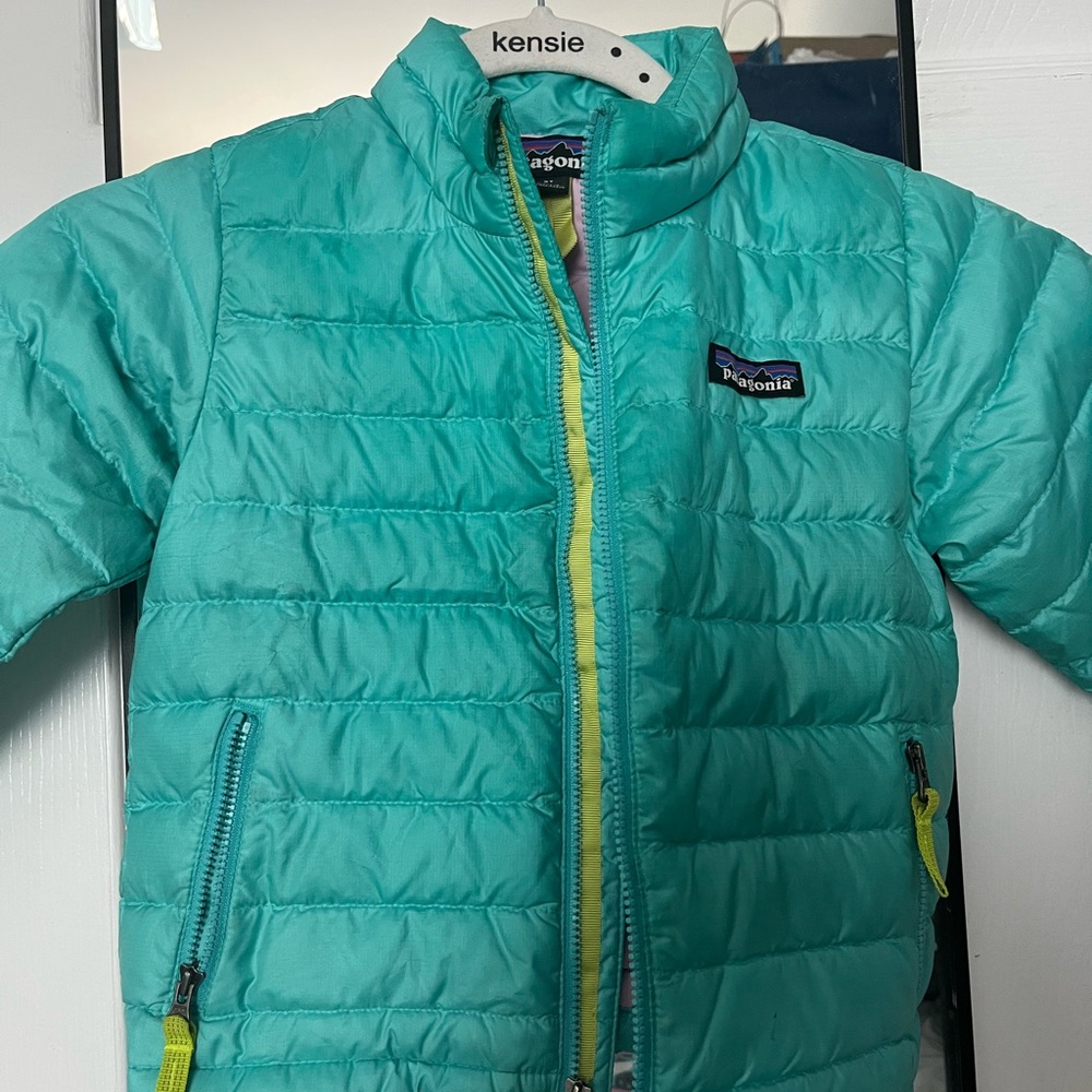 Patagonia Mint and Lavender Jacket